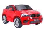 Mamido Elektrické autíčko BMW X6 M dvoumístné XXL červené