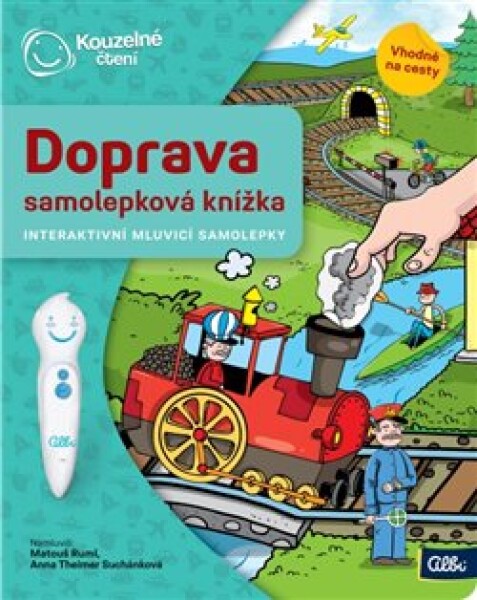 Samolepková knížka Doprava