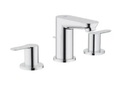 Grohe - Umyvadlová baterie s výpustí, 3-otvorová instalace, chrom (20197000)