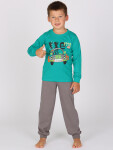 EVONA a.s. Dětské dlouhé pyžamo P TED - P TED BASS 128-134