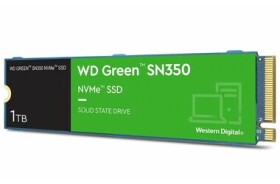 WD Green SN350 1TB / M.2 SSD 2280 / PCIe Gen3 x4 / QLC / R: 3200MBps / W: 2500 MBps / 3y (WDS100T3G0C)