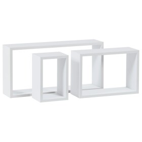 Polička, mdf, bílá, P-009 WT2