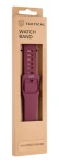 Tactical 793 Silikonový Řemínek s Přezkou pro Apple Watch 1/2/3/4/5/6/SE 38/40mm Wine Red 8596311138904