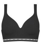 Dámská vyztužená podprsenka DIM ICONS PADDED SEAMLESS BRA - DIM - černá 75 A