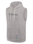 Nike Pánská mikina Miami Dolphins NFL 2026 Sideline Standard Issue Sleeveless Hoodie Velikost: XL