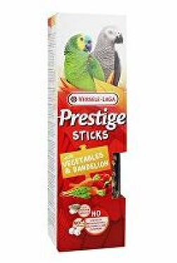 VL Prestige Sticks pro velké papoušky Veg.&Dand.2x70g