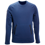 Mikina FLC Fleece Crew BLU Sr