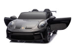 Mamido Elektrické autíčko Porsche 911 GT3 XXL | 24V14Ah | 4x200W | Pro 2 děti | Lakované černé