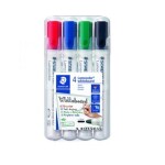 Staedtler Lumocolor 351 / popisovače na bílou tabuli / 2 mm / sada 4 barev (351 WP4)