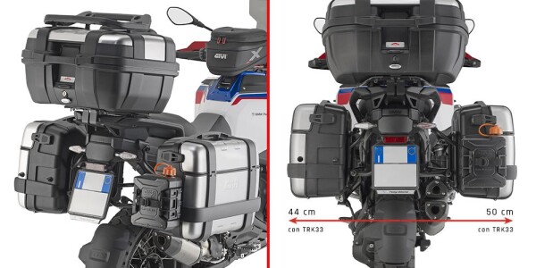 Plo5146Mk trubkový nosič PL One-Fit pro Bmw R 1300 GS Adv. (25) pro boční kufry Monokey
