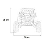 Mamido Elektrické autíčko Buggy UTV-MX 2000N 4x4 červené