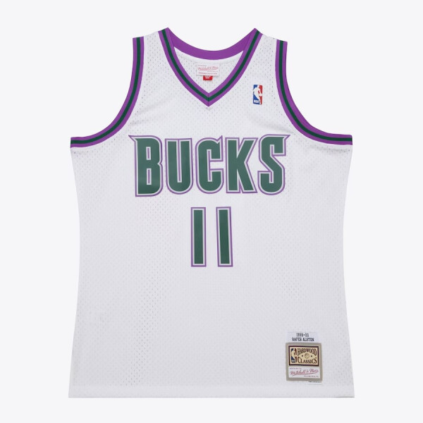 Mitchell & Ness Pánský dres Milwaukee Bucks NBA Rafer Alston #11 Swingman - Bílá Velikost: S
