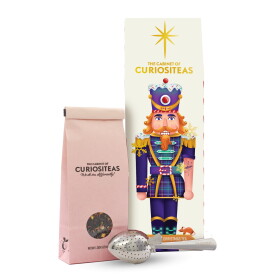 The Cabinet of CURIOSITEAS Vánoční černý čaj Nutcracker Christmas Tea 70 g + sítko, multi barva