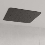 STEINBERG - 390 Hlavová sprcha, 50x50 cm, matná černá 390 5502 S