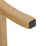 Taburet, bambus, přírodní, DR-B063 NAT