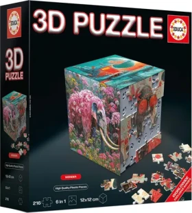EDUCA 3D Puzzle kostka Wonder