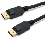 PremiumCord DisplayPort 1.3 kabel M/M 0,5m černá / Video kabel / 8K 30Hz / 32,4 Gb/s / zlacené konektory (kport5-005)