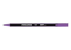 Popisovač FL fialový 0,7mm trojhranné
