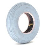 Deli Tire Plášť + duše 200 x 50, Ø 200 mm, ŠEDÝ Ventilek: Podélný 2007_POD