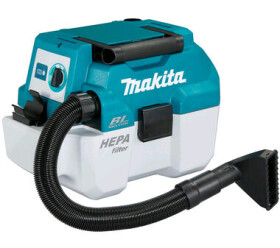 Makita DVC750LZX3 / Aku Ruční vysavač / 18V / 7.5 L / HEPA / až 70 minut / bez Aku (DVC750LZX3)