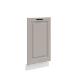 Dvířka na vestavnou myčku nádobí Stilo ZM 713x446 Barva korpusu: Bílá, Barva dvířek: Clay Grey