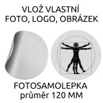 120 mm FOTOSAMOLEPKA (1ks) logo