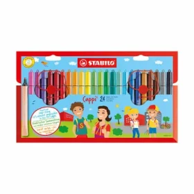 STABILO® Cappi - 24 ks sada - 24 různých barev (168/24-4)