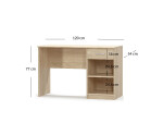 ARTEN (NANO Systems s.r.o.) PC stůl TIPS-1S (Dub sonoma) PC-STUL-TIPS-1S-SONOMA