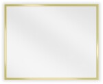 MEXEN - Loft zrcadlo 50 x 40, zlatý rám 9852-050-040-000-50
