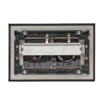 Ovládací tlačítko SAT kov gun metal mat SATATBGM SATATBGM
