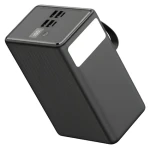 PLATINET PMPB8065 černá / Powerbanka / 80 000 mAh / 65W Power Delivery / 2x USB-C + 4x USB-A / LED svítilna