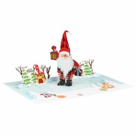 3D přání Santa Claus