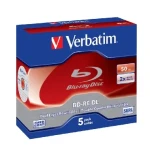 Verbatim BD-RE 50GB 2x, jewel, 5ks (43760) (43760)
