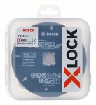 BOSCH 2608619374 / Sada řezných a lamelových kotoučů X-LOCK CMW / 125 x 22.23 mm / 5 ks (2608619374)