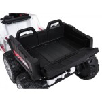 Mamido Dětská elektrická čtyřkolka Quad Sport TX ATV bílá