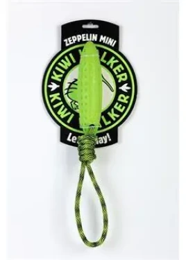 KIWI WALKER Zeppelin zelená / Hračka pro psy / plovací / TPR pěna / 22 cm (TPR-233)