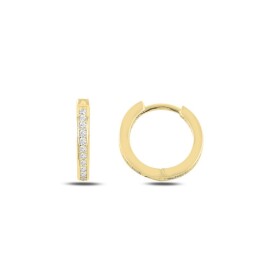 LUNICA Stříbrné kroužky se zirkony GOLD 0493