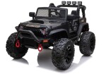 Mamido Elektrické autíčko Jeep Brothers lakované černé 24V 2x200W