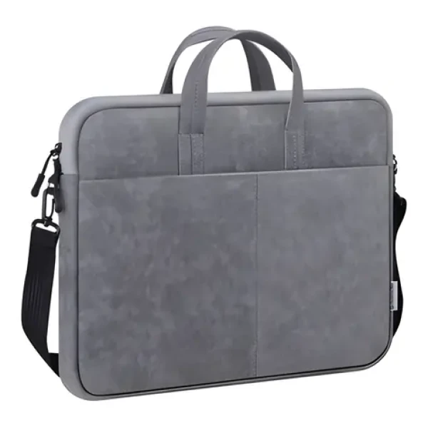 Defender SOLID šedá / Taška na notebook / 15,6" / ekokůže (26088)