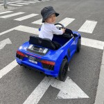 Mamido Elektrické autíčko Audi R8 Spyder modré