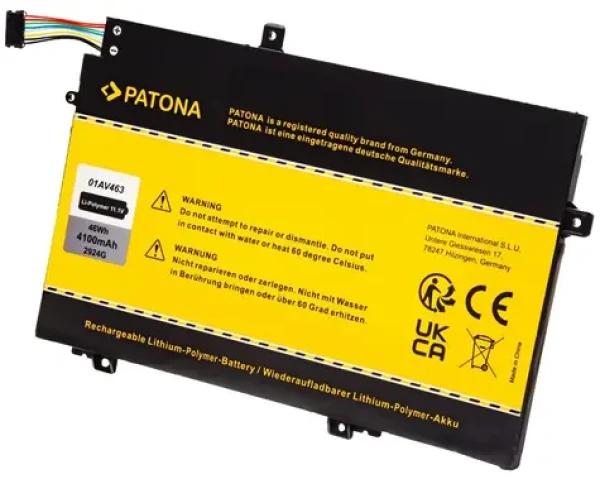 PATONA baterie pro ntb LENOVO ThinkPad L480/L580/L590 4100mAh / Li-Pol / 11,1V (PT2924)