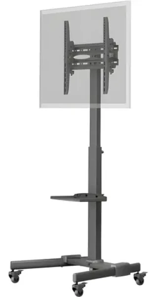 Goobay 59507 TV Presentation Stand Basic L černá / TV stojan / podlahový / nastavitelný (59507)