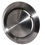 Ventilace parní sauny - ventilační disk, nerez, 100mm