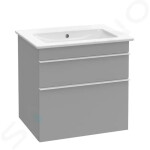 VILLEROY & BOCH - Venticello Umyvadlo 600x500 mm, s přepadem, bez otvoru pro baterii, alpská bílá 41246201