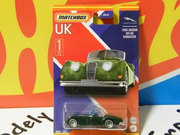 UK 1956 JAGUAR XK140 ROADSTER - Matchbox