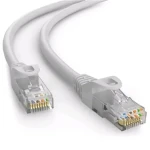 C-TECH patchcord Cat6 UTP 50 m šedá (8594125013615)