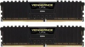 Corsair Vengeance LPX Black 16GB(2x8GB) 2666 MHz / DDR4 / PC4-21300 / CL16-18-18-35 / 1.2V / XMP2.0 / s chladičem (CMK16GX4M2Z2666C16)