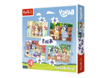 Mamido Puzzle 4v1 Bluey a její svět Trefl 34637