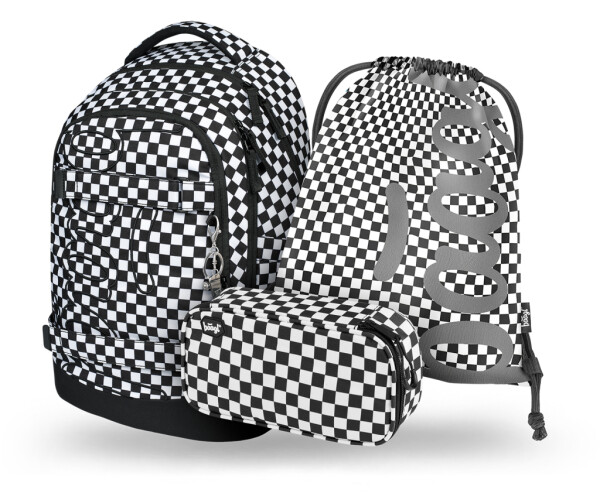 BAAGL SET 3 Skate max SKA: batoh, penál, sáček