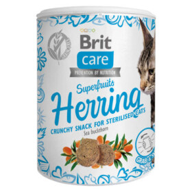 Brit Care Cat Snack Superfruits Herring